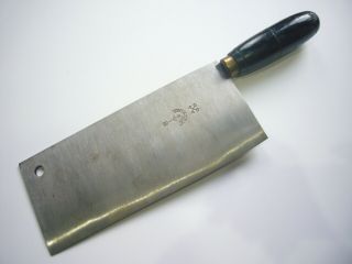 F Herder Solingen Germany Chef Knife Antique Cleaver Best German Steel 8 "