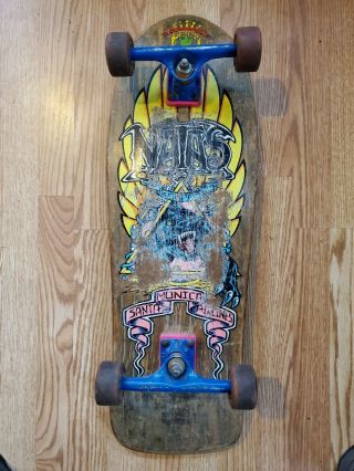 Natas Kaupas Skateboard Complete Rare 80s Collectors Item W Bridgebolts