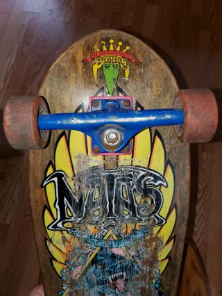 Natas Kaupas Skateboard Complete Rare 80s collectors item w bridgebolts 2