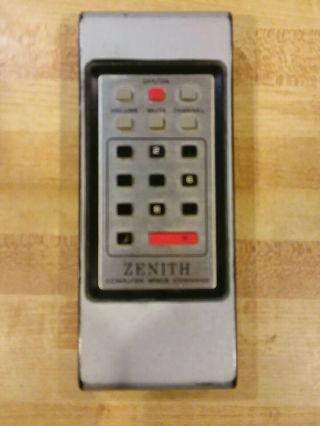 Vintage Zenith Gray Computer Space Command Remote Control Fine