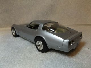 Vintage Dealer Promo - - 1981 Corvette Coupe - - T - Top - - Silver - - Promo