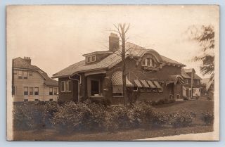 Vintage Rppc Arts And Crafts Style House Rochester Ny A12