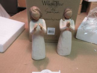 Willow Tree Sisters By Heart Nib Vintage 2000 Figurine 26023 Usa