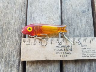 Vintage Fishing Lure - Mitte Mike - Palm Sporting Goods,  Louisiana 2 Nos