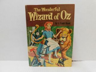 Vintage The Wonderful Wizard Of Oz By L.  Frank Baum Whitman Hb 1957
