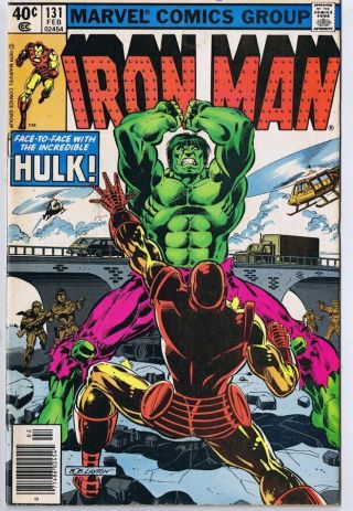 Iron Man 131 Vintage 1979 Marvel Comics Incredible Hulk