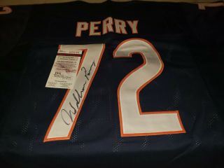 William " Fridge " Perry Autographed Chicago Bears Jersey Jsa Witness