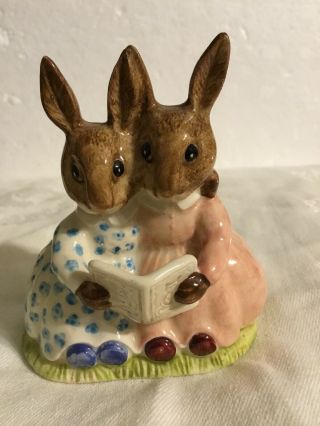 Vintage Royal Doulton Bunnykins Storytime Figurine Beatrix Potter 1974 Db9