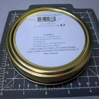 Dunhill Durbar mixture,  pipe tobacco tin,  (empty) great colors & graphics 2