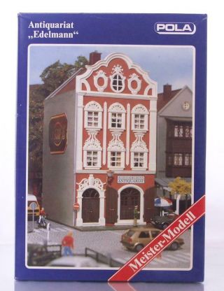 Pola 186 Ho / Oo Gauge Building Kit - " Edelmann " Antique Shop