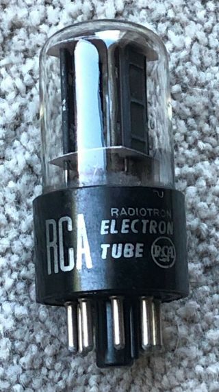 Vintage 6sn7gtb Rca Vacuum Tube.