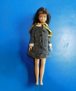 Vintage Barbie Skipper Doll - Vintage Brunette Bend Leg Skipper Doll