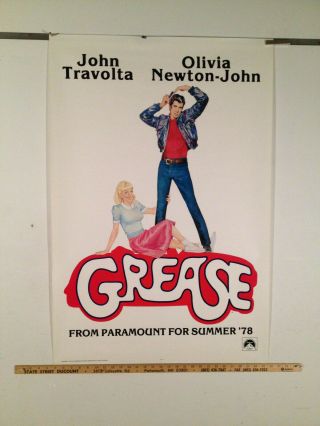 " Grease ",  Vintage Movie Poster