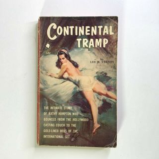 Continental Tramp 1960 Vernon Vintage Paperback Gga Cb137 Sleaze Pulp 60s