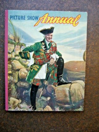 Vintage Picture Show Annual 1949 Errol Flynn,  Trevor Howard,  Gary Cooper Vgc