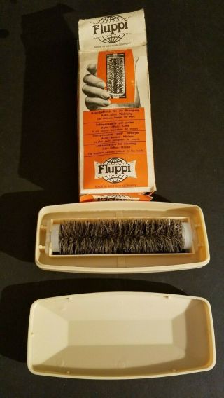 Vintage Fluppi Brush Sweeper Lint Brush Made In West Germany