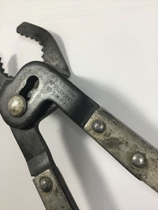 Vintage K - D No.  421 Adjustable Oil Filter Wrench Made in USA 9” Long N 3