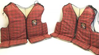 Two - Vintage Stearns Life Jacket Sans Souci Type Iii Flotation Vest