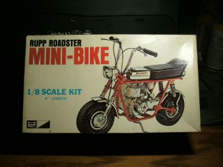Vintage Mpc 1969 Rupp Roadster Minibike Mini Bike Model Kit