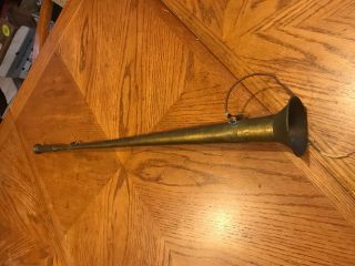 Vintage Brass 28 " Long Fox Hunting Horn Bugle Trumpet