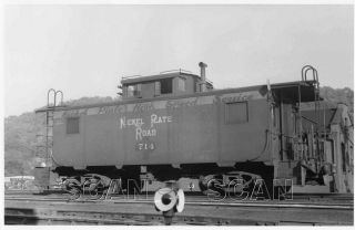 9ff418 Rp 1952/70s Nyc&stl Nkp Nickle Plate Railroad Caboose 714 Pine Valley Oh