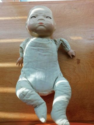 Vintage/antique 14 Inch Grace Storey Putnam Bye Lo Baby Doll