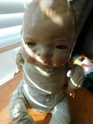 Vintage/Antique 14 Inch Grace Storey Putnam Bye Lo Baby Doll 3