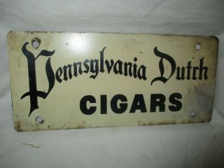 40 ' s Pennsylvania Dutch Cigars Red Lion PA Front License Plate Sign 2