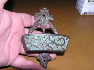 Vintage Wall Mounted Match Holder 5 1/4 