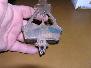 Vintage Wall Mounted Match Holder 5 1/4 