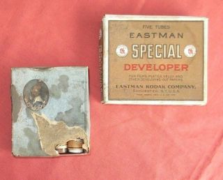 Vintage Box’s Eastman Developing Powders,  1 Special Developer & 1 Mq Elon Quinol