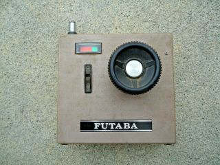 Vintage Futaba Fp - T 2f Rc Car Radio Transmitter 1/10 1/8 2ch Tamiya