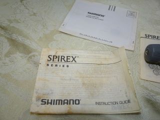 Shimano Spirex 4000RA Spinning Fishing Reel 4 SS Ball Bearing 5.  2:1 Gear Ratio 3