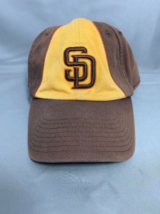 San Diego Padres 47 Brand Franchise Xl Fitted Cap Hat Brown