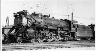 8ff180 Rp 1948/70s C&s Colorado & Southern Railroad 4 - 6 - 2 Loco 375 Denver Co