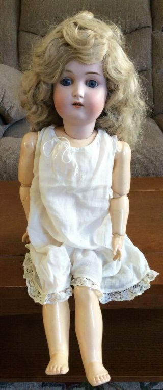24 " Antique German Doll Bisque / Composition Made In Germany 168