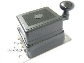 Vintage Morse Code Keyer Telegraph Straight Key With Filter
