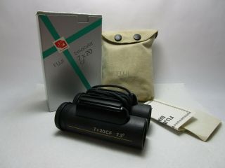 Vintage Fuji Fujinon 7 X 20 Cf Binoculars And Papers