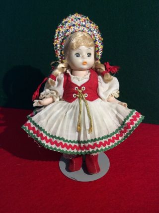 Madame Alexander 8 " Doll - Hungarian Girl - Vintage