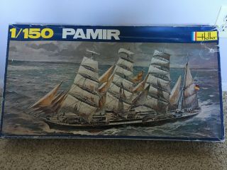 Heller 1:150 Pamir Model Sailing Ship - Vintage Model