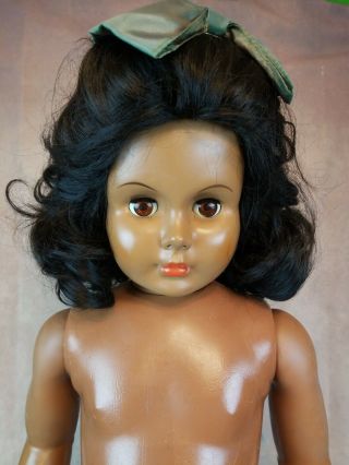 Rare Vintage Ae Allied Eastern 3651 Patti Playpal African American Doll 3 