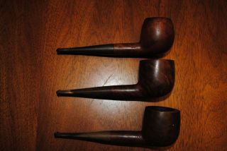 3 Vintage Tobacco Pipe Made In England - The Westwood,  Westwood 368,  Sunr Amber