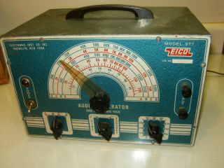 Vintage Eico Audio Generator - Sine And Square Wave - Model 377