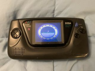 Vintage Sega Game Gear Handheld Console With Sonic 2 Game