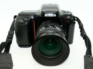 Vintage Nikon N50 Film Camera & Lens 4