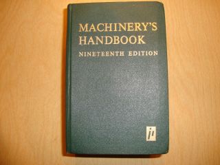 Vintage Machinery Handbook Nineteenth Edition