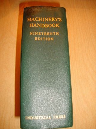 Vintage Machinery Handbook Nineteenth Edition 2