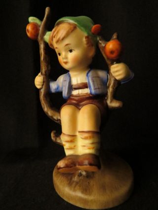 Vintage Hummel Goebel Figurine " Apple Tree Boy " 142 3/0 Tmk 2 Full Bee 4 1/4 "
