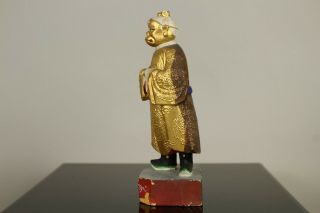 A Chinese gilt wood figure of the monkey King 19th/20thc 3