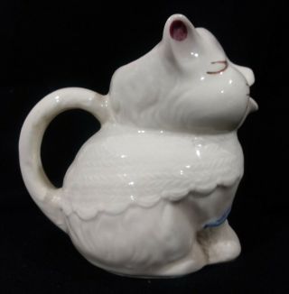 Vintage SHAWNEE U.  S.  A.  Patented Puss ' N Boots Kitty Cat Creamer Pitcher 2